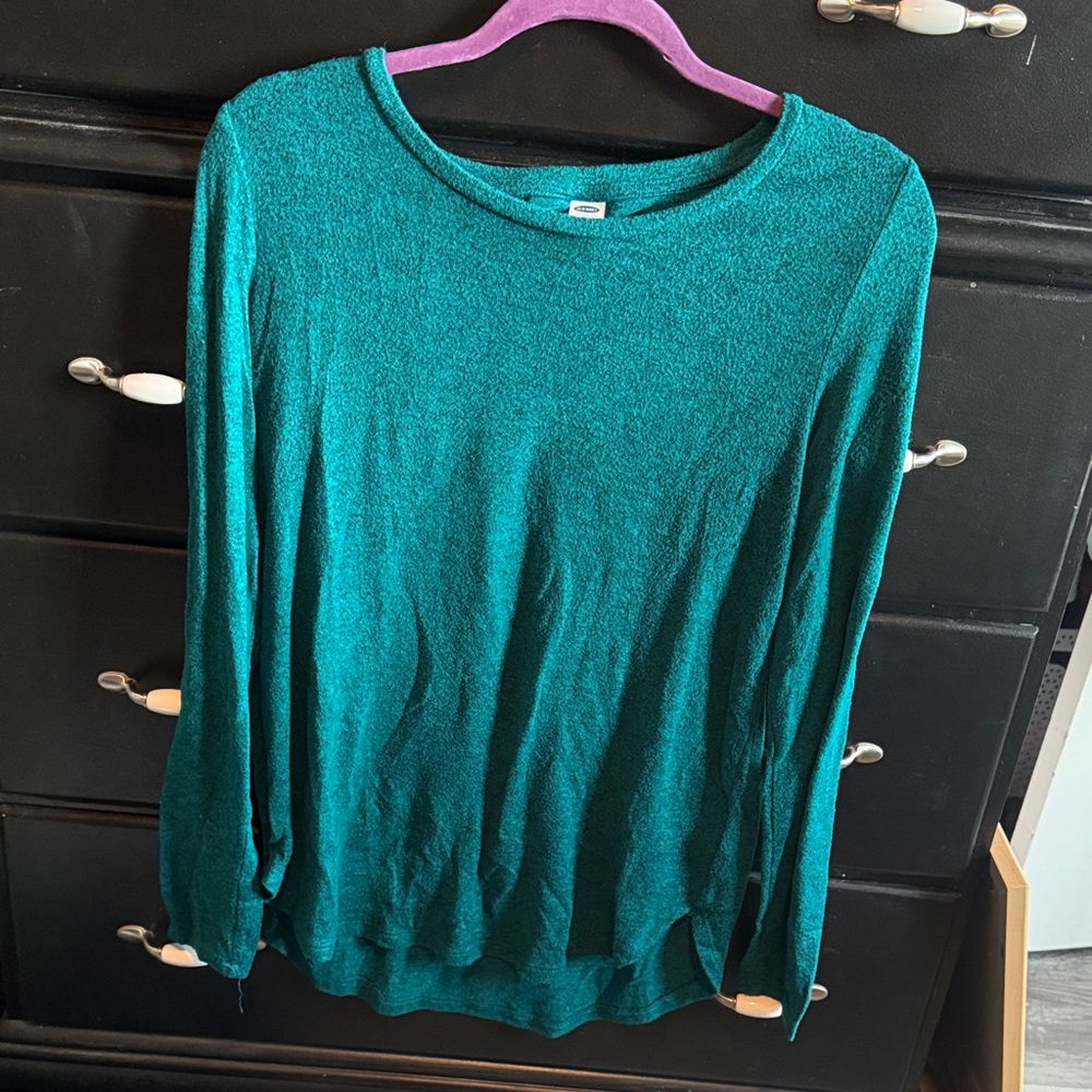 Old Navy Teal Knit Top